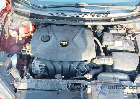 2012 Hyundai Elantra Gls (Ulsan Plant) z USA, uszkodzony, nr VIN KMHDH4AE2CU297423